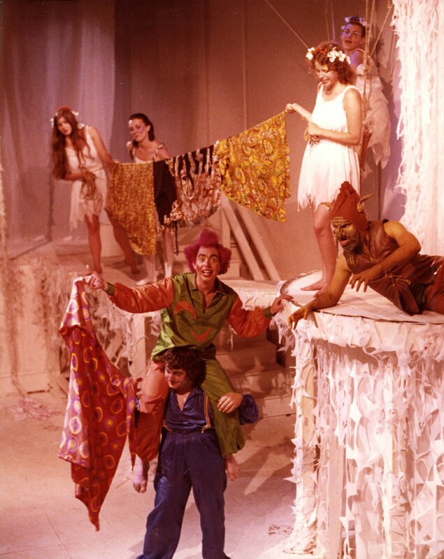Scene from William Shakespeare's "Tempest" at 7 Stages Theatre, Atlanta, Georgia, April 17 - May 24, 1980.