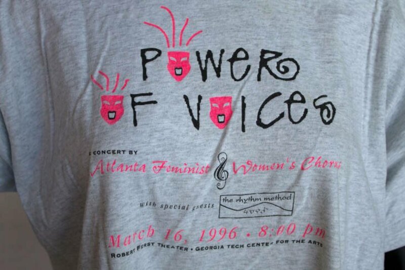Power of Voices [t-shirt], 1996-03-16