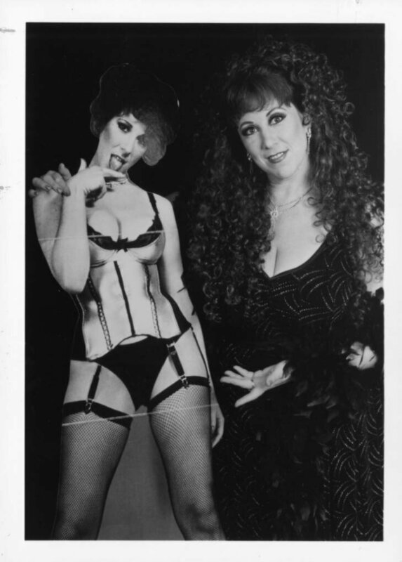 Annie Sprinkle's "Herstory of Porn: Reel to Real," publicity photo, 7 Stages Theatre, Atlanta, Georgia, August 4, 1999