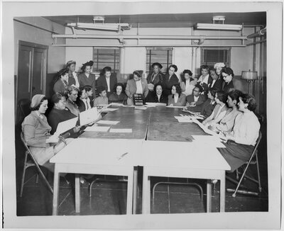 Voter Registration Meeting, 1953