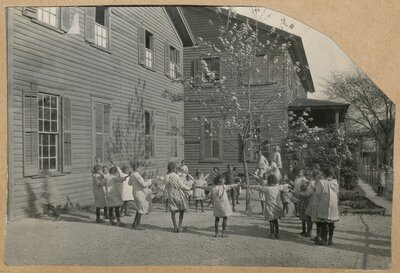 Children Playing, circa 1920