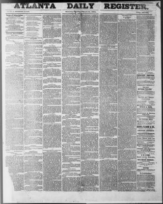Atlanta daily register, 1864 March 19