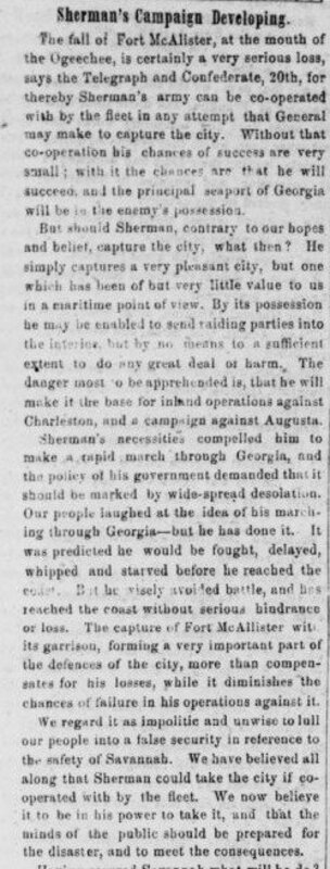 Columbus times, 1864 December 22